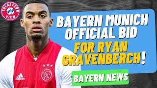 Bayern Munich official bid €15m for Ryan Gravenberch! - Bayern Munich Transfer News
