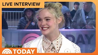 Elle Fanning Talks New Series, Working With Dakota for First Time