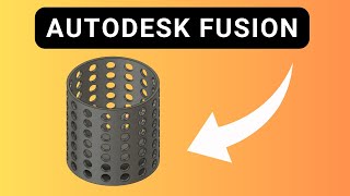 Fusion 360 Beginner Tutorial: Create a Container with Circular & Rectangular Patterns