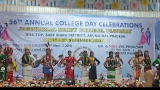 Miss JNC Traditional & introduction round 2024//  JN college pasighat ❤🤍