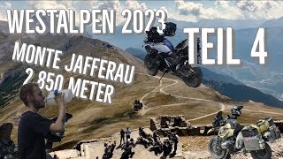 Westalpen mit dem Motorrad 4/5 Hoch hinaus auf dem Monte Jafferau - Ein Offroad Paradies ⛰️