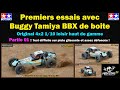 Premiers essais avec le buggy 4x2 Tamiya BBX - Partie 01 test fiabilité sur piste difficile