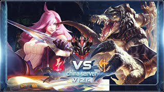 莲华刀 lianhuadao Katarina vs Renekton CN Server GM1 867LP Patch12.14