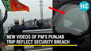 PM security breach: Punjab govt in dock as new videos show the extent of lapses | Watch