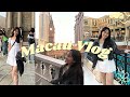 Macau Travel Vlog 🇲🇴🖤| HK to Macau 🚌| My 1st Casino Experience 🤑| CUHK International Student Vlog 🐥