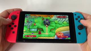 New Super Mario Bros U Deluxe | Nintendo Switch handheld gameplay