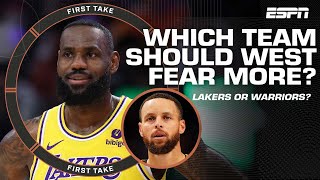 Perk trusts the Lakers more than the Warriors to make the playoffs 👀 | First Tak