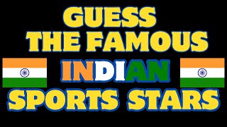 Guess The Famous Indian Sport Star | Sport Quiz |