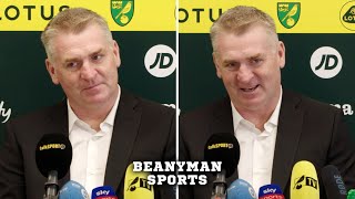 Dean Smith gives first press conference as Norwich City head coach