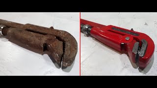 Old Rusty Pliers Restoration
