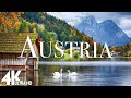 FLYING OVER AUSTRIA (4K UHD) - Relaxing Music Along With Beautiful Nature Videos - 4K Video