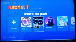 how to share ps plus on ps4. 2 methods. short and easy tutorial👌