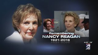 Nancy Reagan remembered by many at funeral