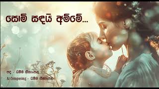 සොමි සඳයි අම්මේ | Somi Sandayi Amme | Lyrics by Dhamma Geethanjana