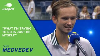 Daniil Medvedev On-Court Interview | 2021 US Open Round 2