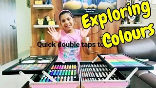 Exploring the world of colours | DIY craft | Kids sketching Idea 💡 | kids fun | Pihu Prakash