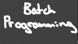 Batch scripting - 4 - Custom pause