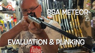 BSA Meteor MK4 (73-79) performance evaluation \u0026 plinking, another fun one!