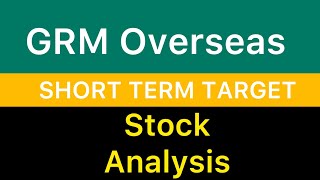 GRM OVERSEAS TARGET STOCK ❇️ GRM OVERSEAS NEWS | GRM OVERSEAS ANALYSIS | TOP GAIN STOCKS 30-12-24