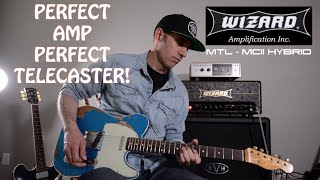 PERFECT AMPLIFIER - PERFECT TELECASTER-  WIZARD MTL - MCII HYBRID AMP