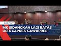 MK Sidangkan Kembali Aturan Batas Usia Capres-Cawapres Pasca Anwar Usman Dicopot