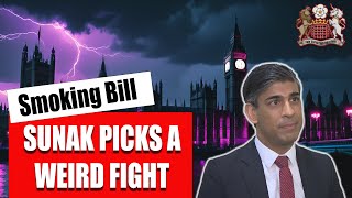 Sunak Provokes Tory Disunity With Smoking Bill