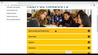 Math Center Orientation Spring 2021
