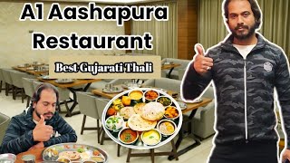 Bhuj Best gujarati thali | A1 Aashapura restaurant bhuj | bhuj food #vlog #gujaratithali