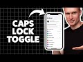 How To Turn On Or Off Caps Lock On iPhone 2026 (Step-By-Step Tutorial)
