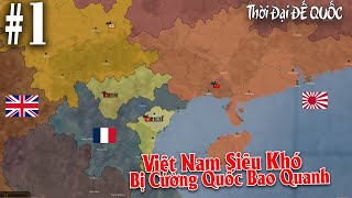 Việt Nam Siêu Khó Mới Đầu Đã Va Chạm Đế Quốc Hà Lan - Thời Đại Đế Quốc (Age of History II) Tập 1