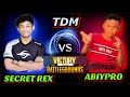 SECRET REX VS ABIYPRO 13tahun 1vs1  TDM fight close combat range sapa lagi padu ?