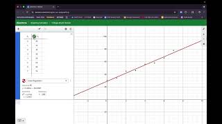 AP Stats Desmos - Entering Data for a Scatterplot