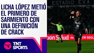 ¡UNA DELICIA! 👏 Licha LÓPEZ metió el PRIMERO de SARMIENTO con una definición de CRACK