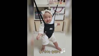 졸리 신나는 졸리점퍼 | 점퍼루 | 5개월아기 |  아기장난감 | 딸쌍둥이👶👶💕