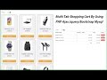 Multi Tab Shopping Cart By Using PHP Ajax Jquery Bootstrap Mysql - Part 5