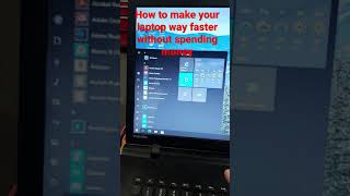 How to make laptop faster without spending money Easy to follow Tip