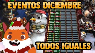 Calendario de eventos diciembre 2024 Metin2