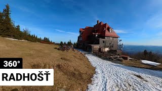 360° hotel Radegast na Radhošti - statické panorama | KRÁSY BESKYD