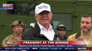 FULL BORDER BRIEFING: President Trump Learns Of Large Illegal Immigration Arrests At Border
