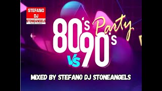 DANCE 80 Vs DANCE 90 MIX COMPILATION*FREE DOWNLOAD* MIXED BY STEFANO DJ STONEANGELS #80s #90s #mix