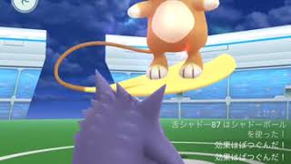 【ポケモンgo】(11/17レイドボス復活)スパワイルドボルトアローラライチュウソロレイドその2(時々曇り。Allゲンガー編)【レイドバトル】