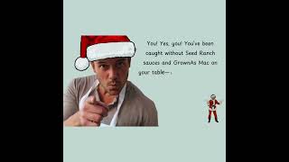 Seed Ranch sauces and GrownAs Mac with Santa David