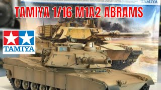Building the  all new Tamiya 1/16 M1A2 Abrams Display version