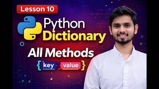 Python Dictionary Tutorial 🔥 All Methods Explained | Python Course Lesson 10 | 2026–2027