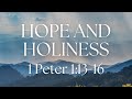 Hope and Holiness