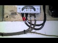 bypassed electric meter