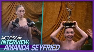 Amanda Seyfried Reveals Why Emmy Win Means So Much