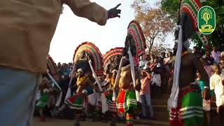 Naadan Kshethra Kalaaroopangal  Poothamkali  @ Pariyanampatta pooram