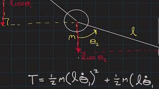 Double Pendulum Using Lagrange’s Formulation