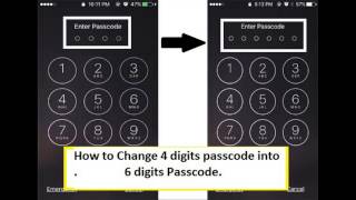 How to Create a Longer Passcode in iphone